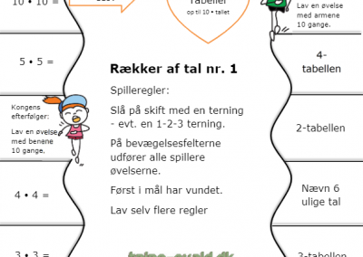 Mat. Talrækker 1