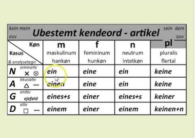 Ubestemt Kendeord (video)