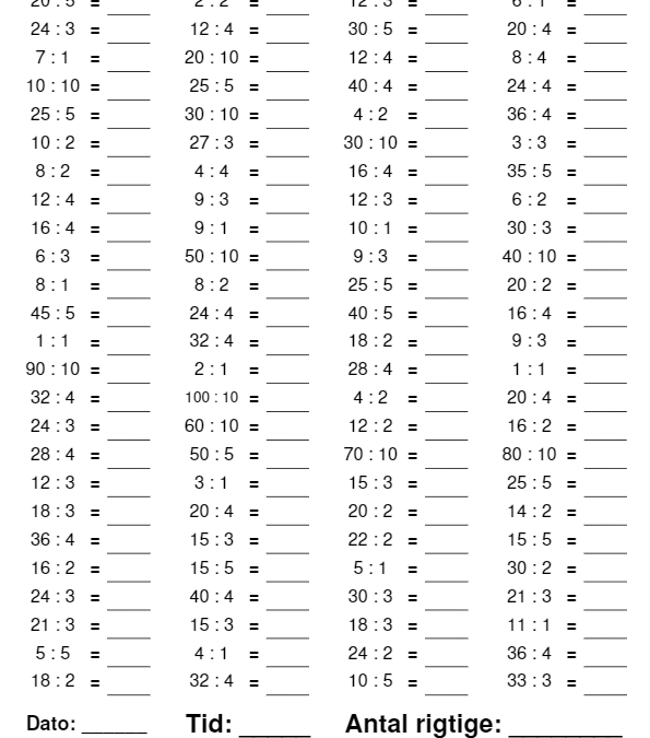 Division Level 1