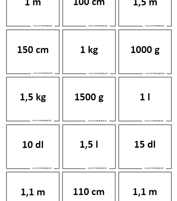 Omregninger 01