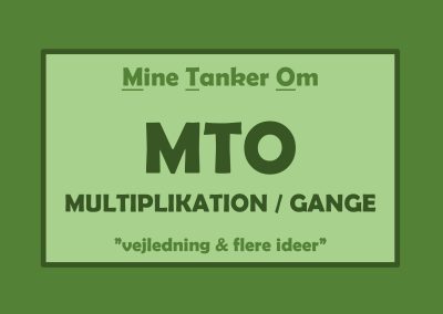 MTO, Multiplikation