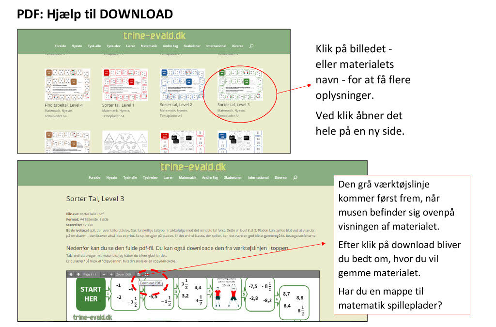 PDF download hjælp