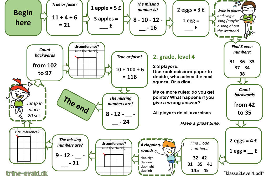 2. grade, Level 4