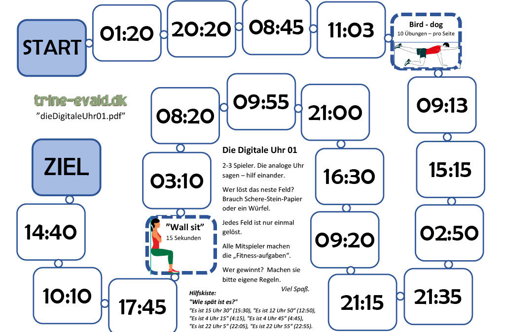 Die digitale Uhr 01