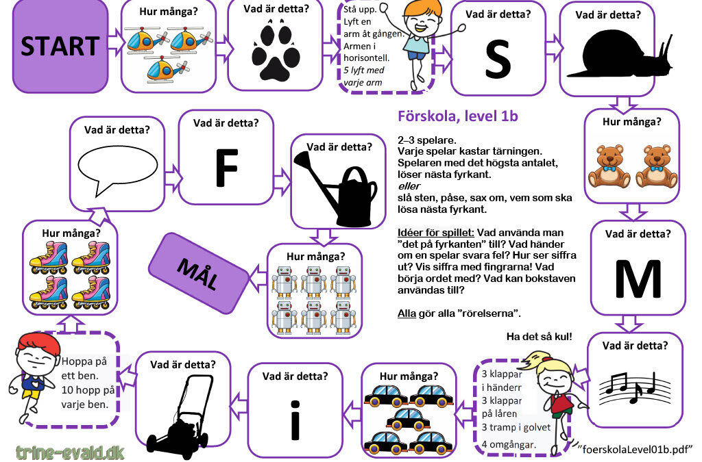 Förskola, Level 1b