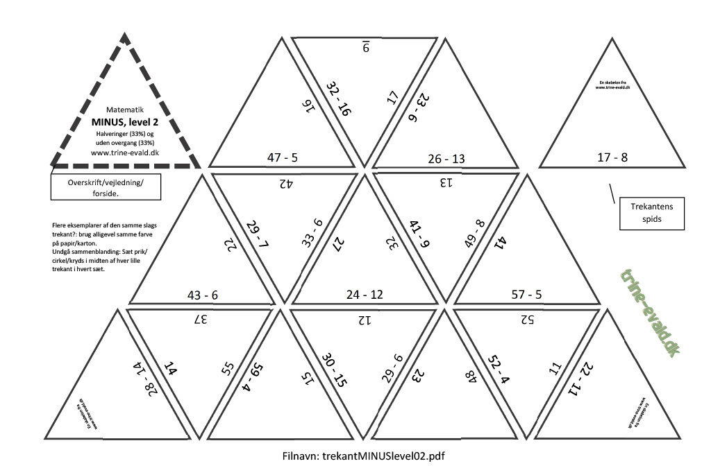 Trekant MINUS level 02