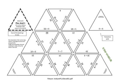 Trekant PLUS level 01