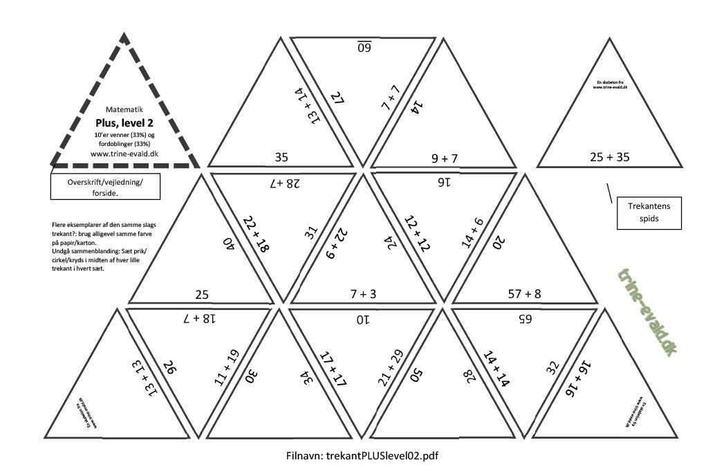 Trekant PLUS level 02