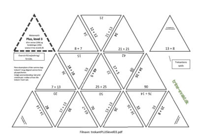 Trekant PLUS level 03