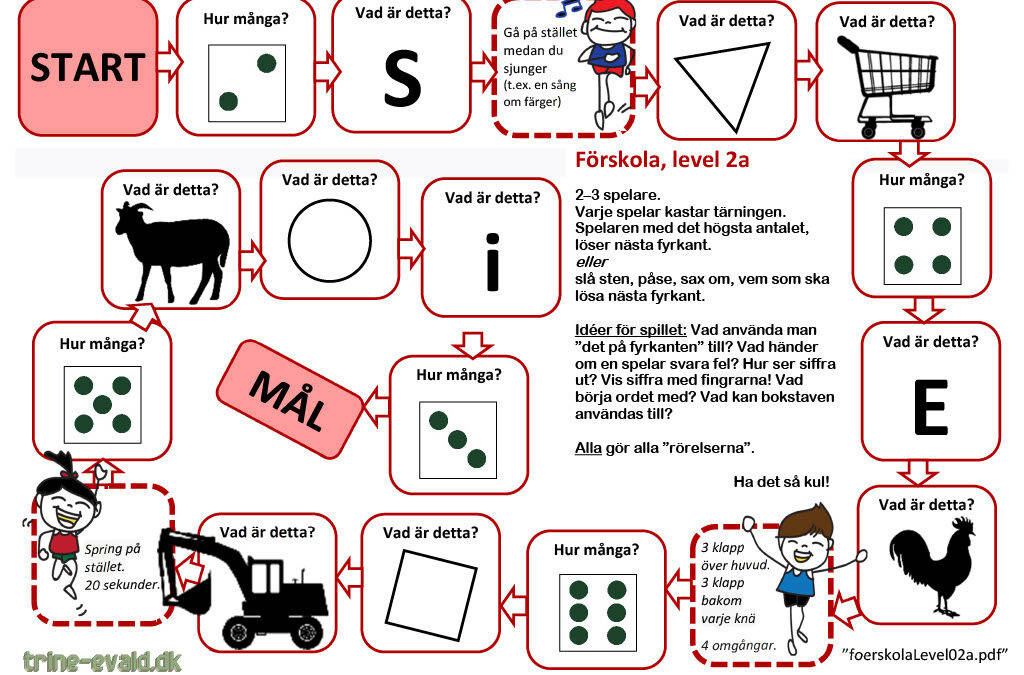 Förskola, Level 2a