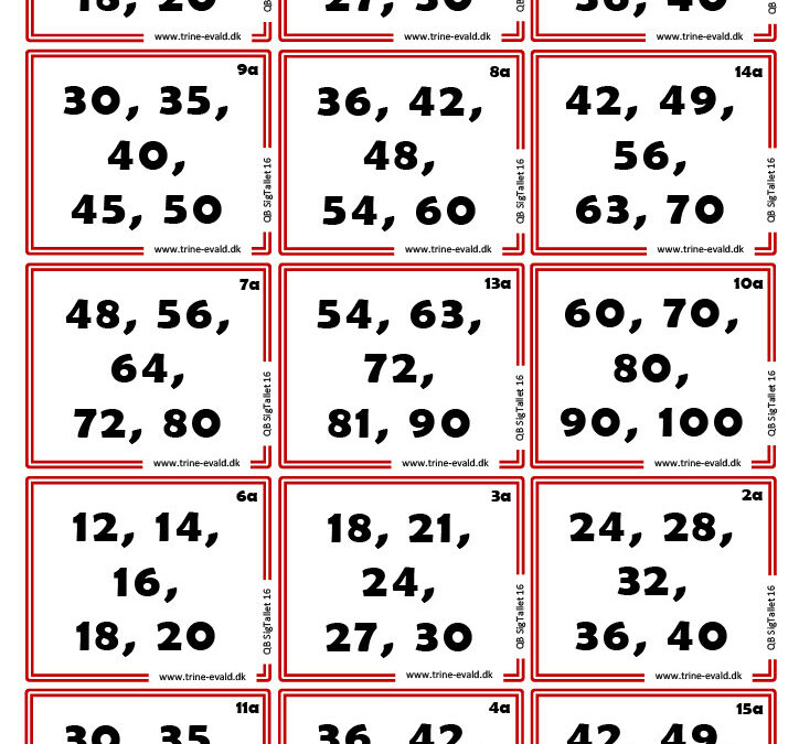 QogB, SigTallet 16