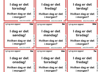 Q&B, Ugedag 08