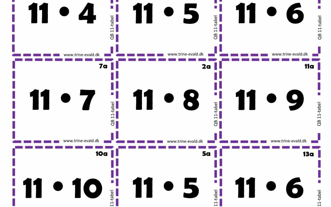 Q&B, 11 tabel