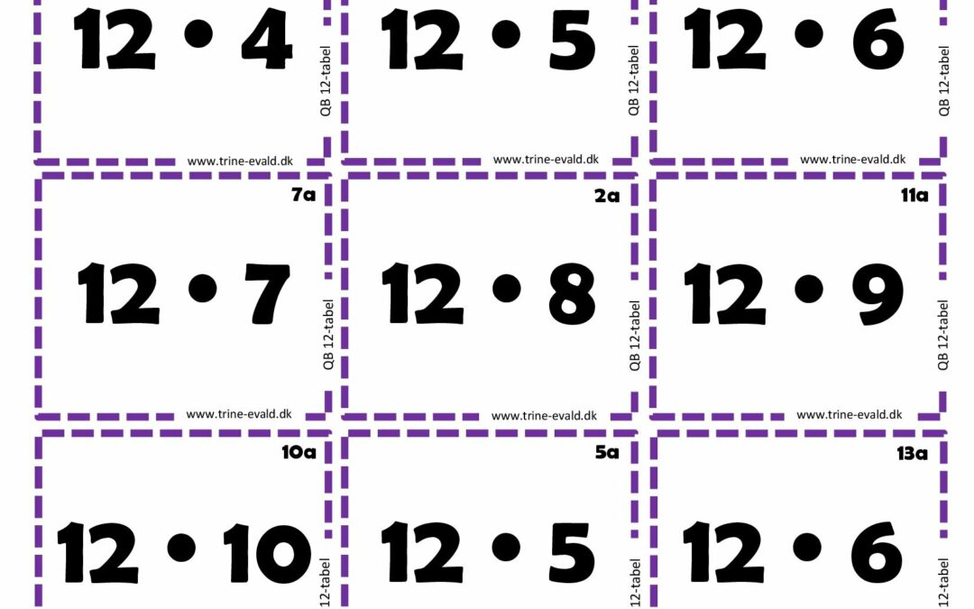 Q&B, 12 tabel