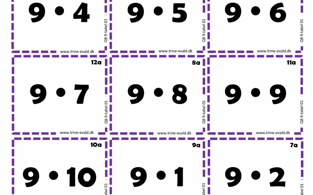 Q&B, 9 tabel 01