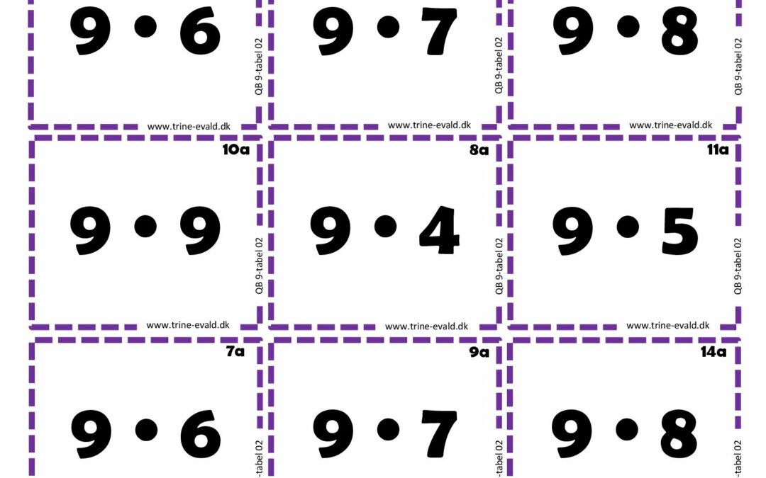 Q&B, 9 tabel 02