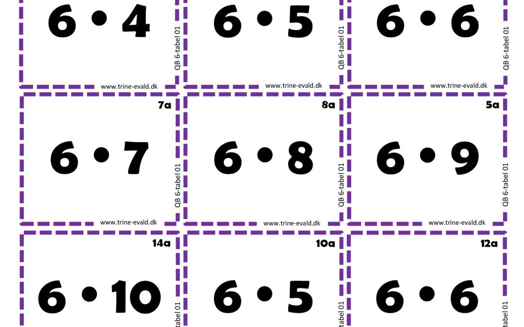 M&M, 6 tabel 01