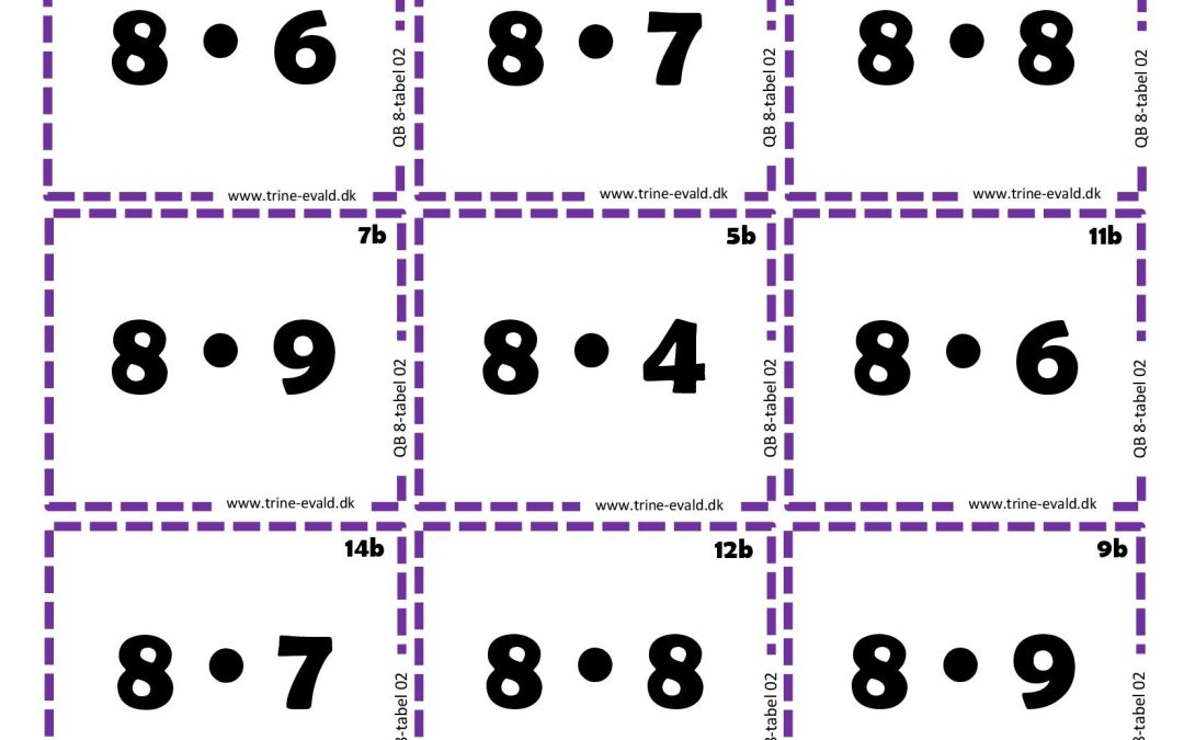 Q&B, 8 tabel 02