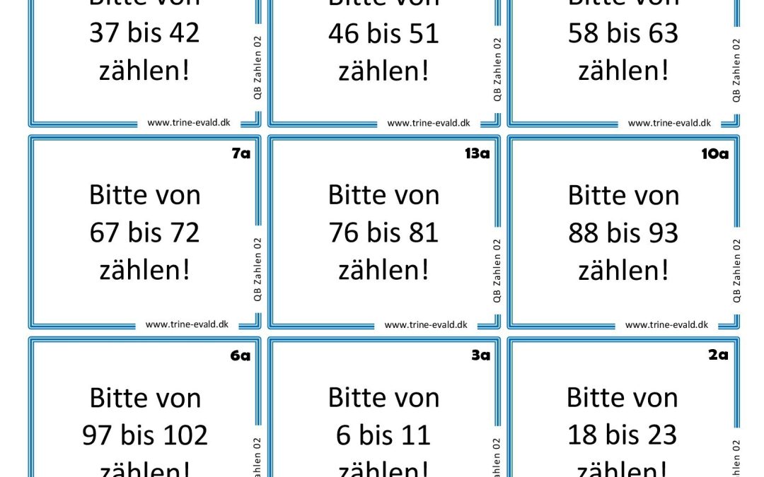 Q&B, Zahlen 02