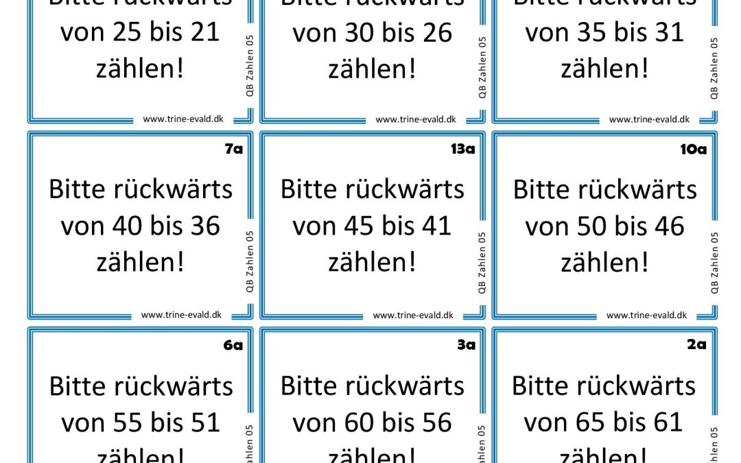 Q&B, Zahlen 05