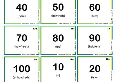 10c, basis dansk