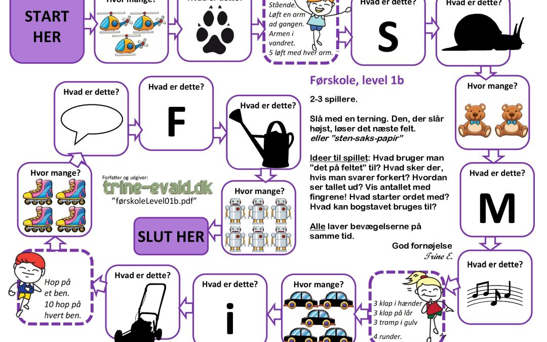 Førskole, Level 1b