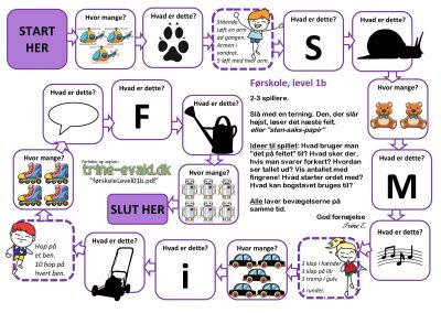 Førskole, Level 1b