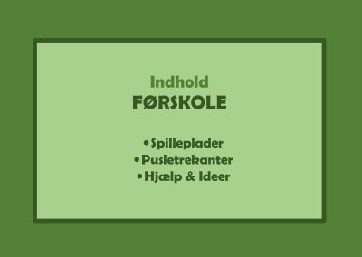 Forside FØRSKOLE
