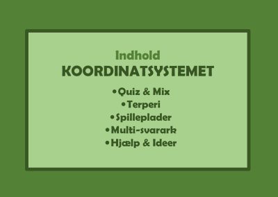 Forside Koordinatsystem