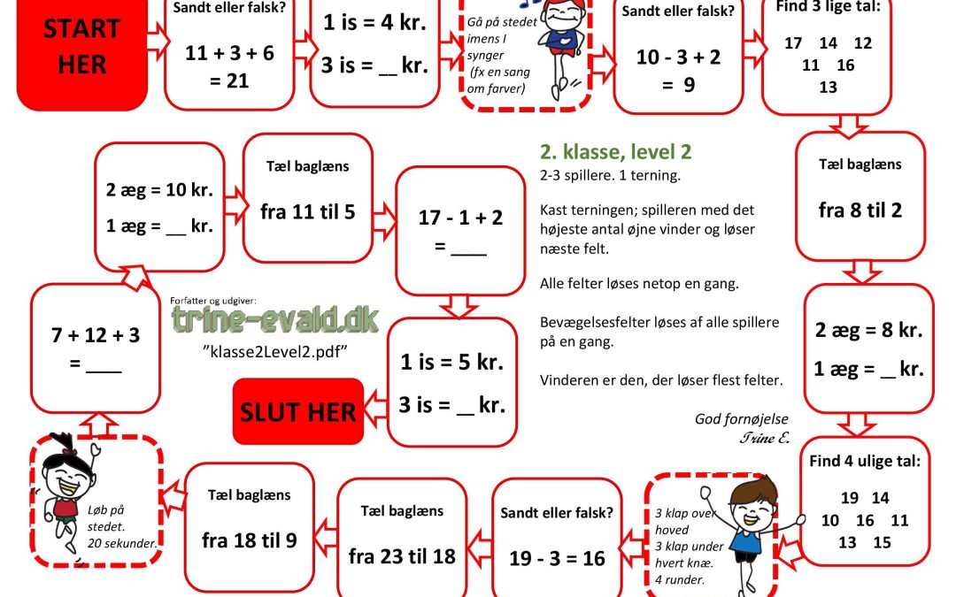 2. klasse, Level 2