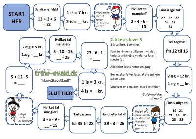 2. klasse, Level 3