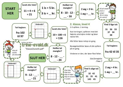 2. klasse, Level 4