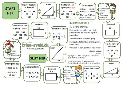 4. klasse, Level 4