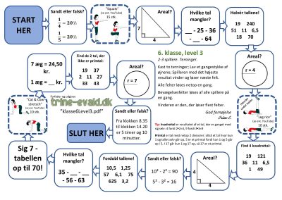 6. klasse, Level 3