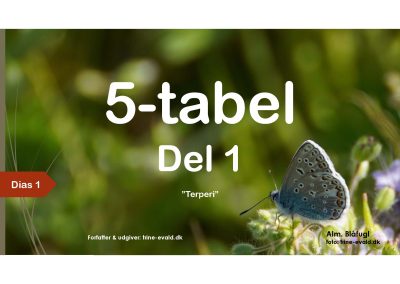 5-tabel, del 1