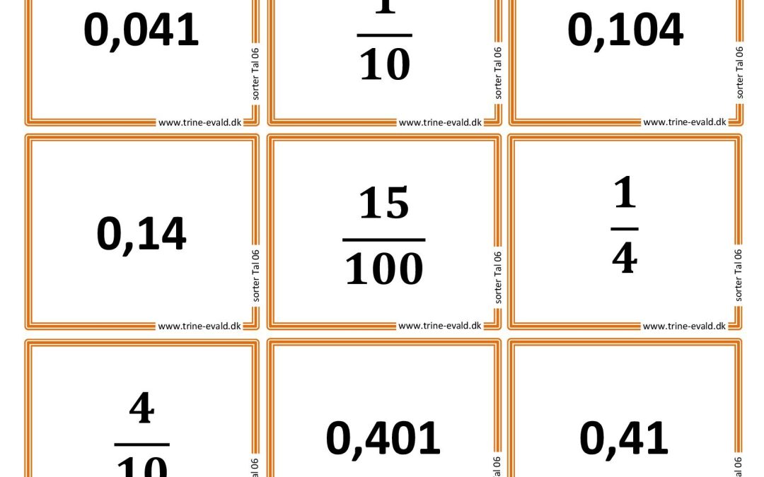 Sorter 15 tal, level 06