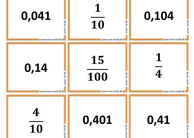 Sorter 15 tal, level 06