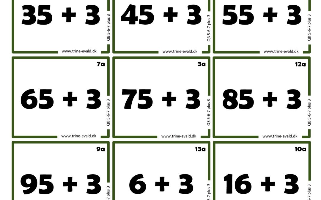 Q&B, 567 plus 3