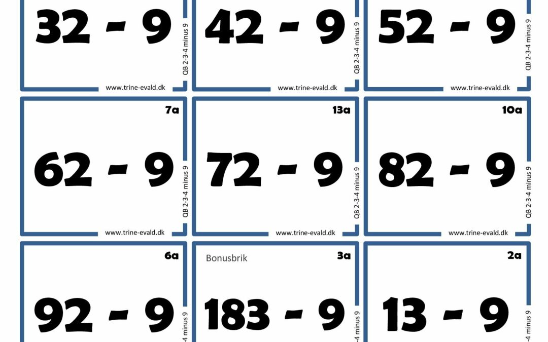 Q&B, 234 minus 9
