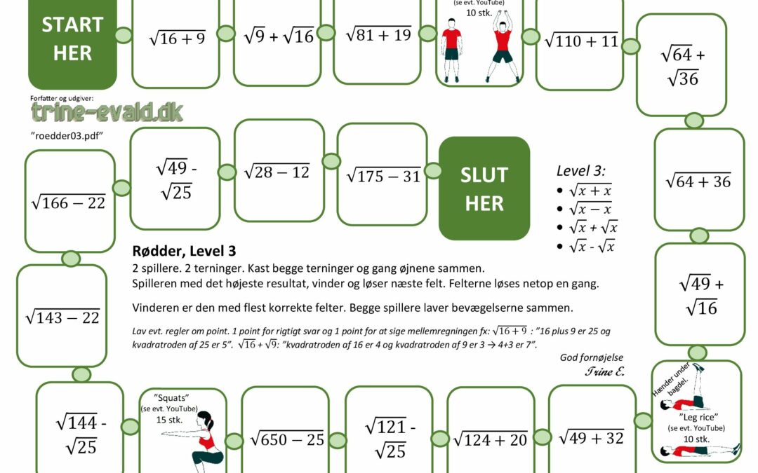 Rødder, Level 3