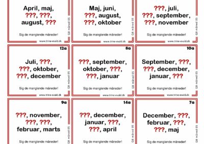 Q&B, Måned 05