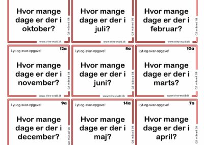 Q&B, Måned 08